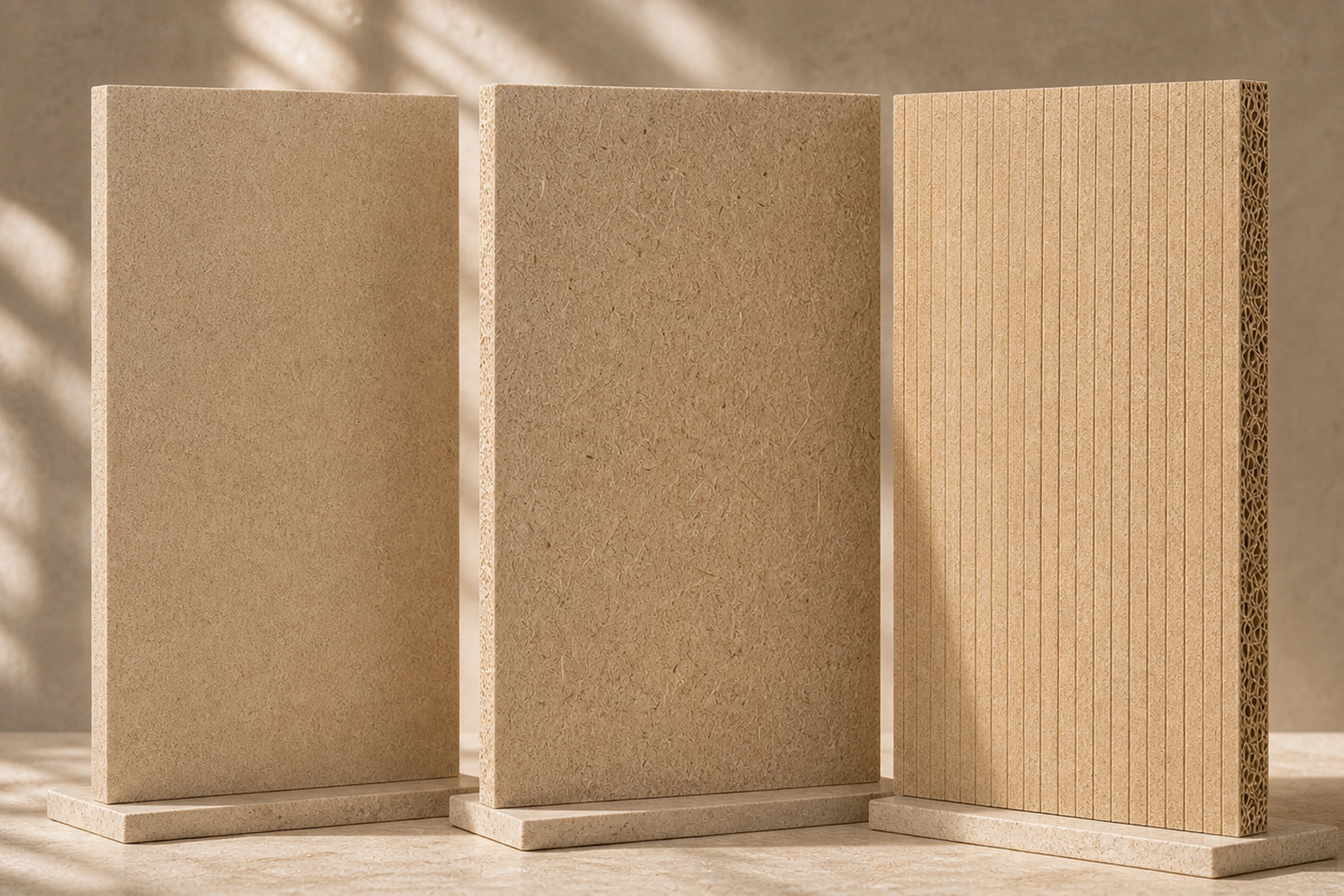 Standalone HyphaTex wall and partition panels